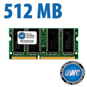 512MB PC133 CL3 Low Profile 1.25 inch SO-DIMM