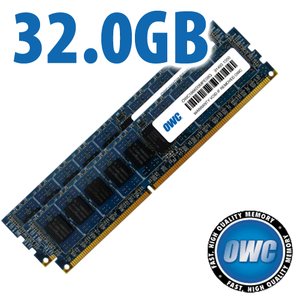 32.0GB (2 x 16GB) OWC PC14900 DDR3 1866MHz ECC Registered Memory Upgrade Kit