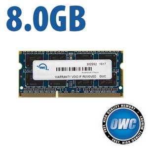 8.0GB OWC PC3-14900 DDR3 1867MHz CL11 204-Pin SO-DIMM Memory Module