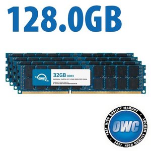 128.0GB (4 x 32GB) OWC 1600MHz DDR3L PC3L-12800 240-Pin ECC LRDIMM Memory Upgrade Kit for PC