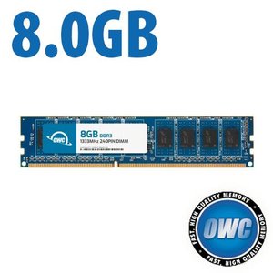 8.0GB OWC 1333MHz DDR3 PC3-10600 240-Pin DIMM Memory Module for PC