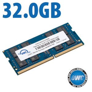 32.0GB 2400MHz DDR4 PC4-19200 SO-DIMM 260 Pin CL17 Memory Module