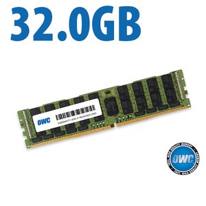 32.0GB OWC 2666MHz DDR4 PC4-21300 ECC 288-Pin RDIMM Memory Upgrade