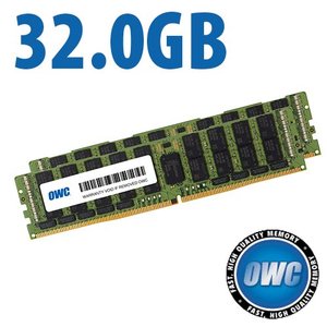 32.0GB (2 x 16GB) OWC 2666MHz DDR4 PC4-21300 ECC 288-Pin RDIMM Memory Upgrade Kit