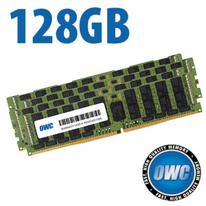 128.0GB (4 x 32GB) OWC 2666MHz DDR4 PC4-21300 ECC 288-Pin RDIMM Memory Upgrade Kit