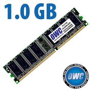 1.0GB OWC PC-2700 DDR 333MHz 184-Pin DIMM Memory Module