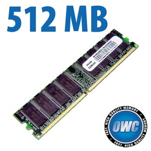 512MB OWC PC-2700 DDR 333MHz 184-Pin DIMM Memory Module