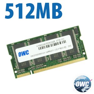 512MB PC2700 DDR 333MHz CL 2.5 200 Pin Low-Profile SO-DIMM