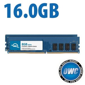 16.0GB (2 x 8GB) OWC 2133MHz DDR4 PC4-17000 288-Pin DIMM Memory Upgrade Kit for PC
