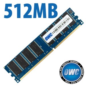 512MB PC3200 DDR 400MHz CAS 3.0 184 Pin 64x64 DIMM Module