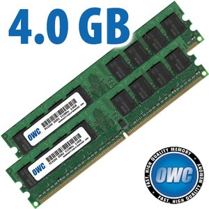 4GB Matched Pair (2GB modules x 2) PC4200 DDR2 533MHz 240-Pin DIMM Memory Set