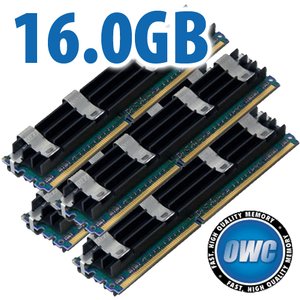 16.0GB (4 x 4GB) OWC PC5300 DDR2 667MHz ECC 240-Pin FB-DIMM Memory Upgrade Kit