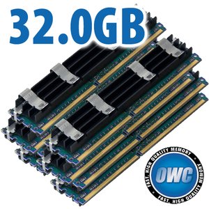 32.0GB Mac Pro Memory Matched Set (8x 4GB) PC5300 DDR2 ECC 667MHz 240-Pin FB-DIMM Modules
