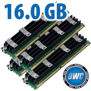 16.0GB (4 x 4GB) OWC PC6400 DDR2 ECC 800MHz 240-Pin FB-DIMM Memory Upgrade Kit for Mac Pro (2008) *Apple Qualified*