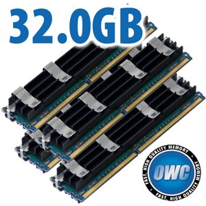 32.0GB (4 x 8GB) OWC PC6400 DDR2 ECC 800MHz 240-Pin FB-DIMM Memory Upgrade Kit for Mac Pro (2008) *Apple Qualified*
