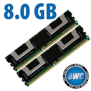 8.0GB (2 x 4GB) OWC PC5300 DDR2 ECC 667MHz 240-Pin FB-DIMM JEDEC Spec Memory Upgrade Kit for Apple Xserve