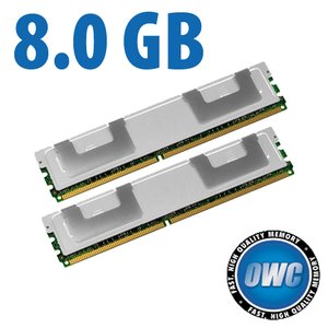 8.0GB (2 x 4GB) Xserve Quad-Core Xeon Kit PC6400 DDR2 ECC 800MHz 240-Pin FB-DIMM JEDEC Memory Upgrade Kit