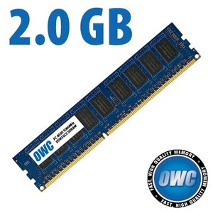 2.0GB OWC PC8500 DDR3 1066MHz ECC DIMM Memory Module
