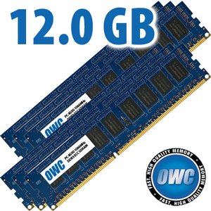 12.0GB (6 x 2GB) OWC PC8500 DDR3 1066MHz ECC DIMM Memory Upgrade Kit