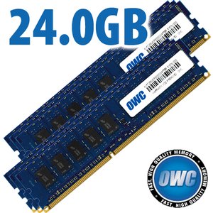 24.0GB Mac Pro / Xserve 2009 Memory Matched Set (6x 4GB) PC-8500 1066MHz DDR3 ECC Registered SDRAM Modules