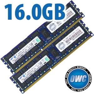 16.0GB (2 x 8GB) Mac Pro / Xserve 2009 Memory Matched Set PC-8500 1066MHz DDR3 ECC-R SDRAM Modules