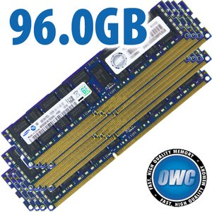96.0GB (12 x 8GB) Xserve 8-core Early 2009 Memory Matched Set PC-8500 1066MHz DDR3 ECC-R SDRAM Modules