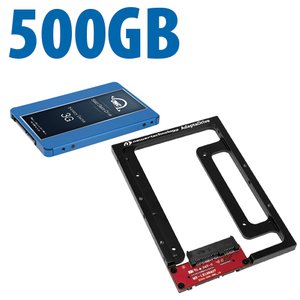 DIY Kit: NewerTech AdaptaDrive + 500GB OWC Electra 3G Solid-State Drive Bundle.