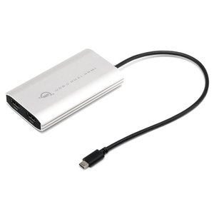 (*) OWC USB-C Dual HDMI 4K Display Adapter with DisplayLink