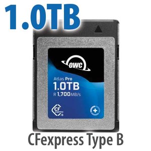 1.0TB OWC Atlas Pro High Performance CFexpress Type B Memory Card