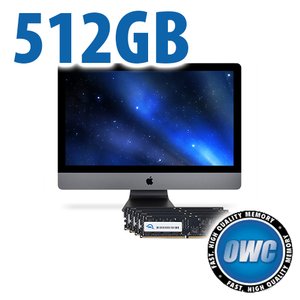 512GB (4x 128GB) OWC Brand PC21300 DDR4 ECC-R 2666MHz 288-pin LRDIMM memory upgrade kit