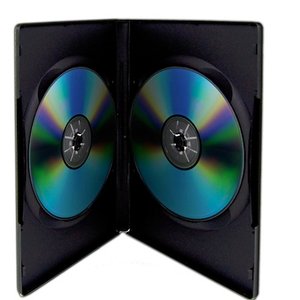 1 Black Dual Disc Case for CD/DVD Media - Package your DVD and CD projects like the studios do!