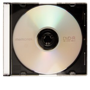 OWC 16X DVD-R 4.7GB Blank DVD Media - Single Disc in Slimline Jewel Case