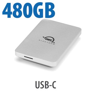 (*) 480GB OWC Envoy Pro Elektron USB-C Portable NVMe SSD