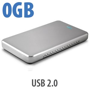 OWC Express USB 2.0 Bus-Powered Portable Enclosure for 2.5-inch SATA HDDs & SSDs - Sleek Silver