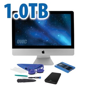 DIY Kit for 2012 - 2019 21.5" iMac's factory HDD: 1.0TB OWC Mercury Extreme Pro 6G SSD.
