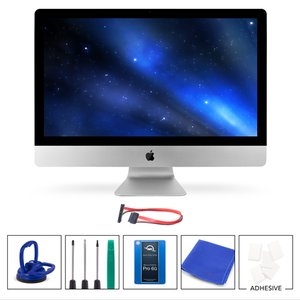 DIY Kit for 2011 27" iMac's internal SSD bay: 1.0TB OWC Mercury Extreme Pro 6G SSD.