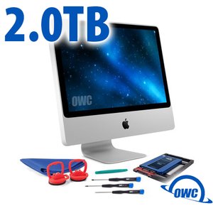 DIY Kit for 2006 - early 2009 iMac's factory HDD: 2.0TB OWC Mercury Electra 6G SSD.