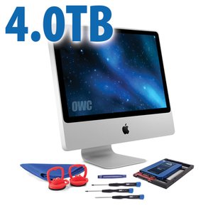 DIY Kit for 2006 - early 2009 iMac's factory HDD: 4.0TB OWC Mercury Electra 6G SSD.