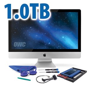 DIY Kit for 2009 - 2010 iMac's factory HDD: 1.0TB OWC Mercury Electra 3G SSD.