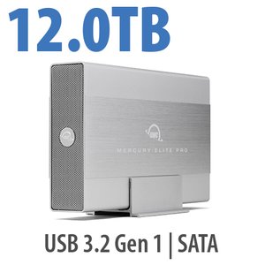 12.0TB OWC Mercury Elite Pro External Storage Solution with USB 3.2 (5Gb/s)