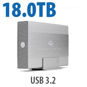 18.0TB OWC Mercury Elite Pro External Storage Solution with USB 3.2 (5Gb/s)