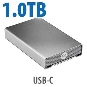 1.0TB OWC Mercury Elite Pro mini USB-C (10Gb/s) Bus-Powered Portable Hard Drive Storage Solution