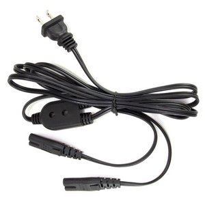 1.8M (72") OWC UL Certified Two (2) Connector C7 2-Pin Power Cord - Type A for US/North America and Japan