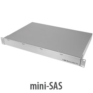 (*) OWC Mercury Rack Pro 4-Bay RAID-Ready Mini-SAS 1U Rackmount/Desktop External Storage Enclosure