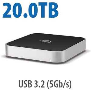 20.0TB OWC miniStack External Storage Solution with USB 3.2 (5Gb/s)