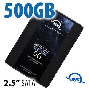 500GB OWC Mercury Electra 6G 2.5-inch 7mm SATA 6.0Gb/s Solid-State Drive