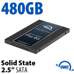 (*) 480GB OWC Mercury Extreme Pro 6G 2.5-inch 7mm SATA 6.0Gb/s Solid-State Drive