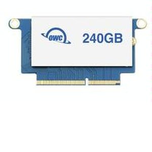 (*) 240GB OWC Aura Pro NT High-Performance NVMe SSD for 13-inch MacBook Pro non-Touch Bar (2016-2017)