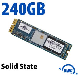 (*) 240GB OWC Aura Pro X SSD Upgrade (Blade Only) for Select 2013 & Later Macs