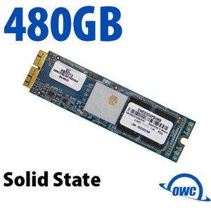 (*) 480GB OWC Aura Pro X SSD Upgrade (Blade Only) for Select 2013 & Later Macs